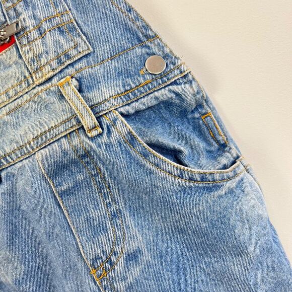 Vintage Hopscotch Blue Jean Overalls 12 Months - Picture 5 of 9